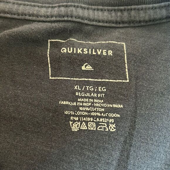 QuickSilver palm tree short sleeve shirt size xl - Picture 7 of 16